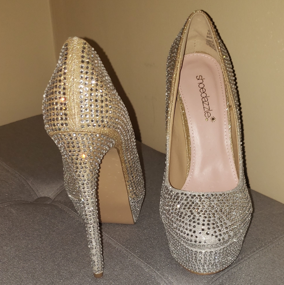 Rhinestone platforms...